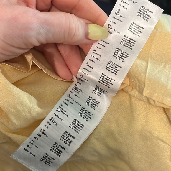 Maje Rivers Dress Embroidered Cutout Poplin Pleated Size 1 US Small Short Sleeve - Picture 11 of 14